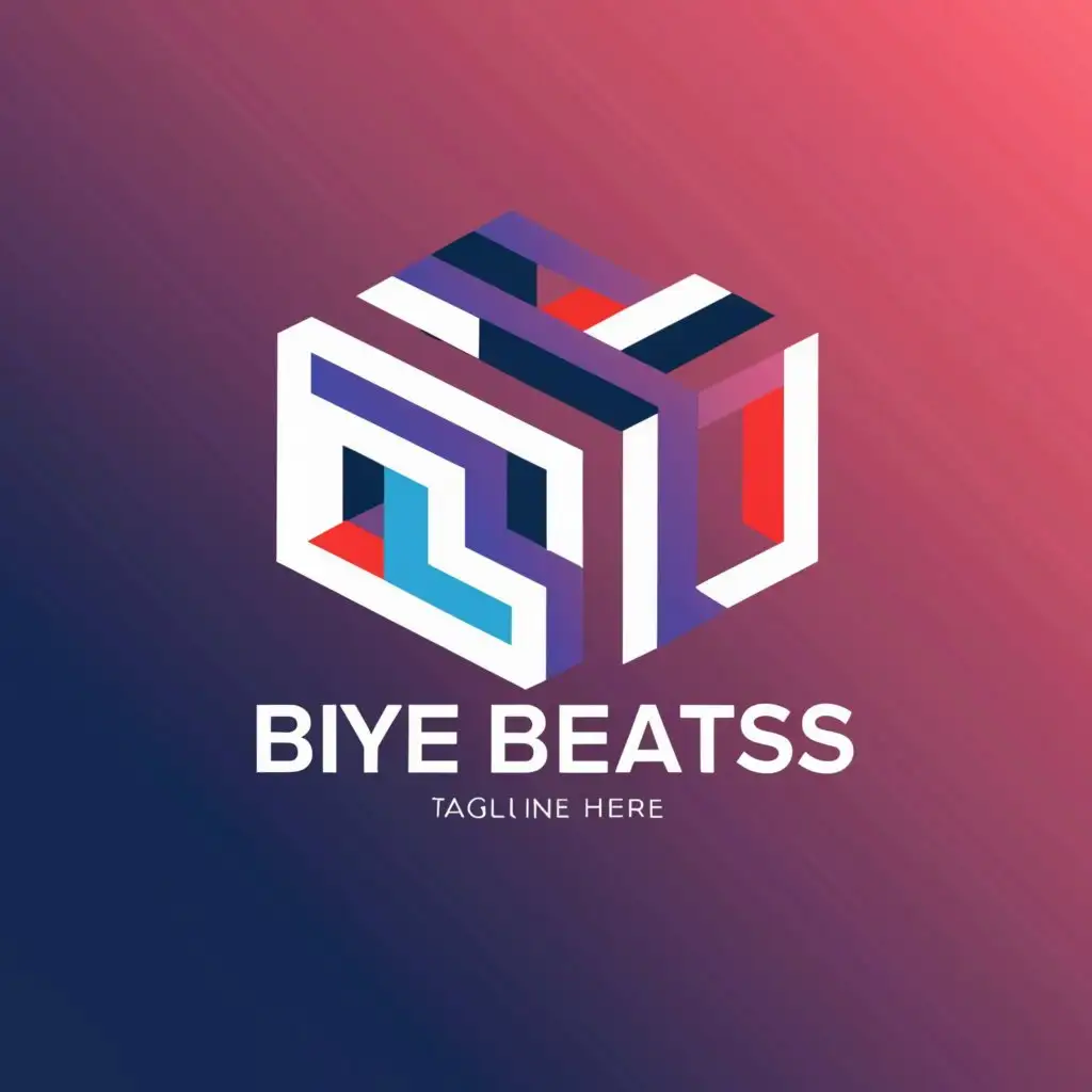 a logo design,with the text "Byte Beats ", main symbol:Byte,Moderate,be used in Technology industry,clear background