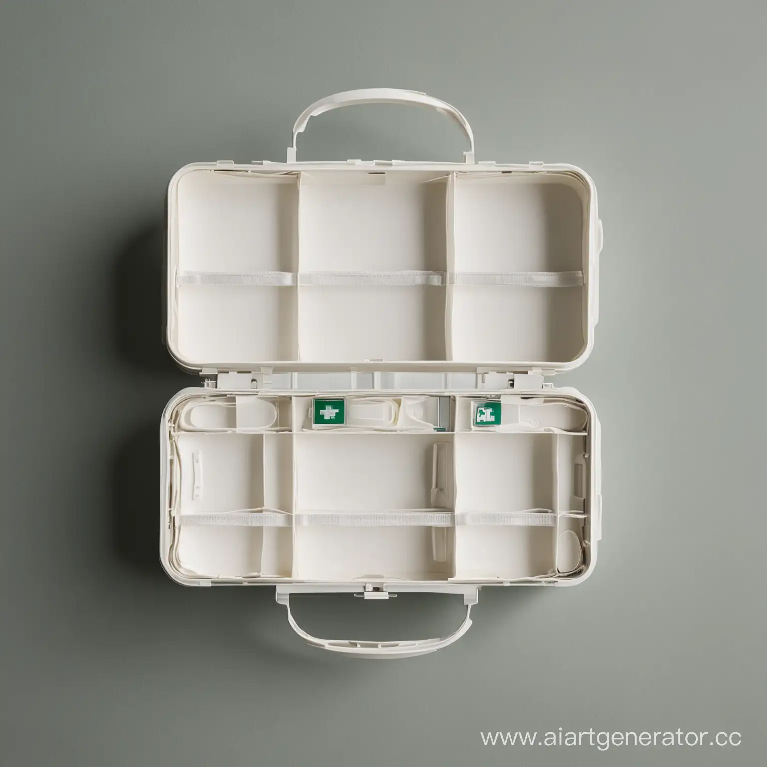 Empty-Open-FirstAid-Kit-on-White-Background