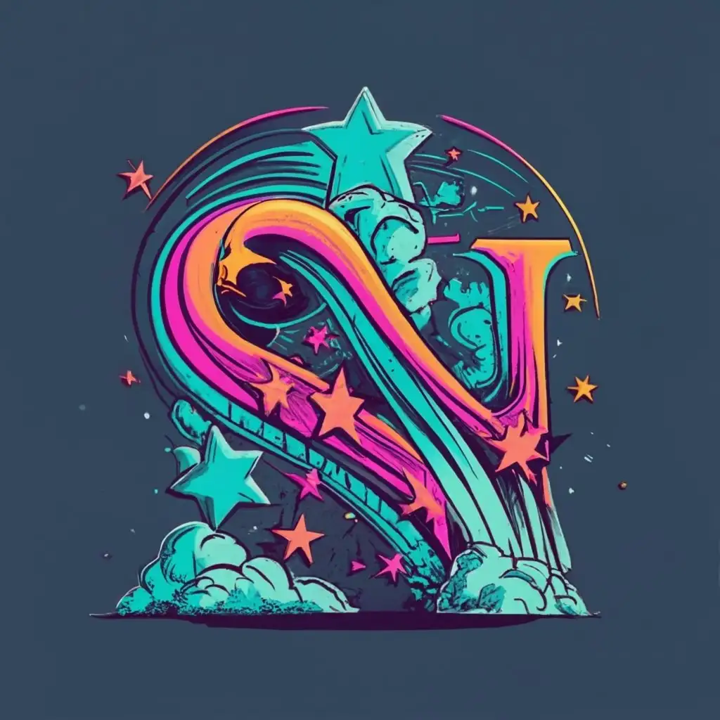 LOGO-Design-For-Supernova-Studios-Vibrant-Turquoise-Explosion-with-Modern-Flair