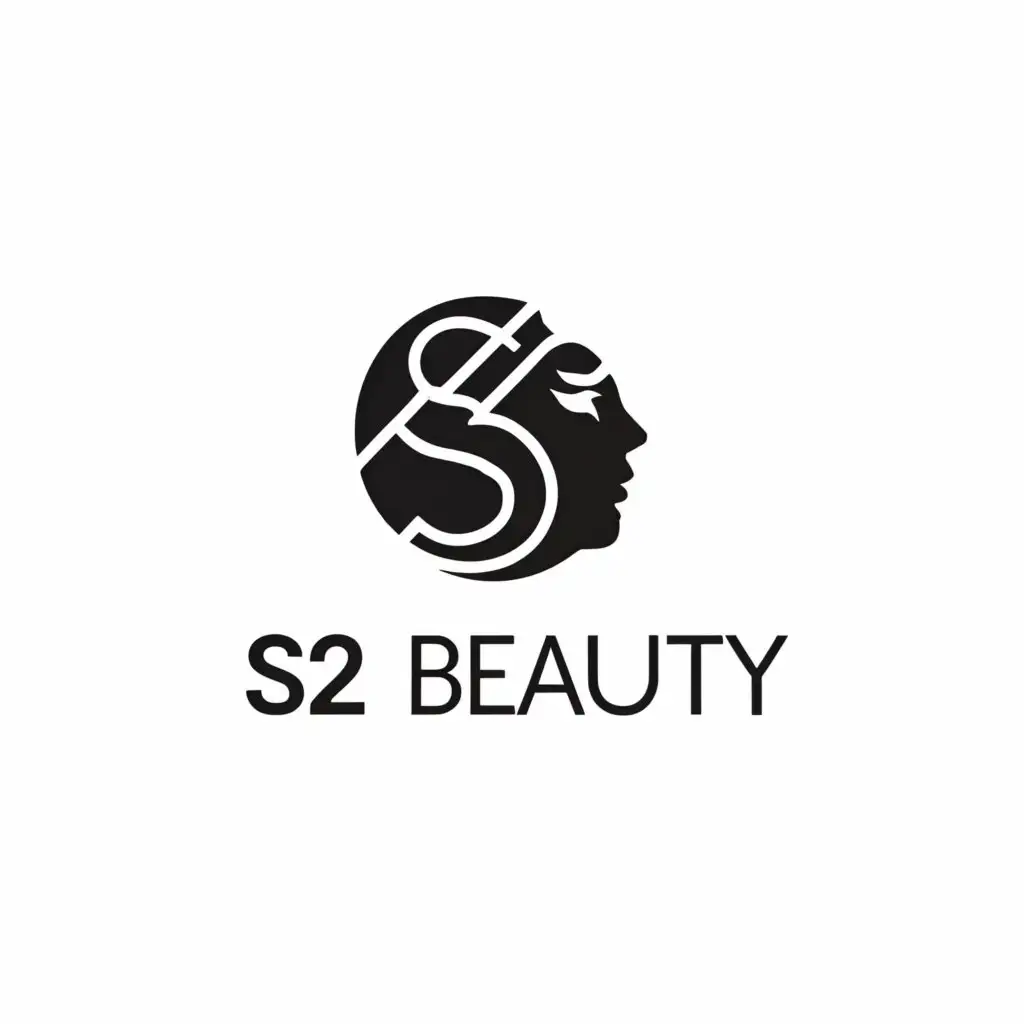 a logo design,with the text "S2 Beauty", main symbol:beauty,Moderate,be used in Beauty Spa industry,clear background