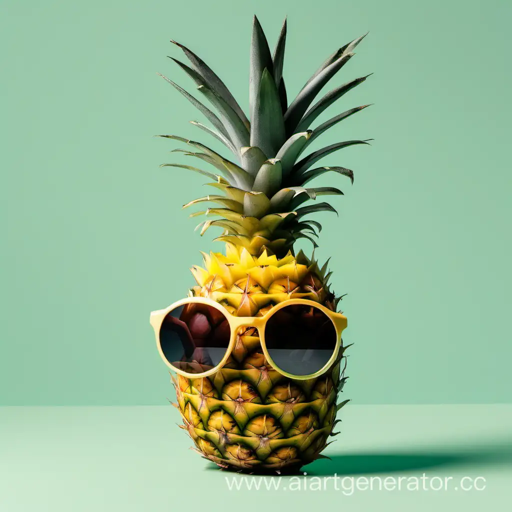 Cool-Pineapple-in-Stylish-Sunglasses