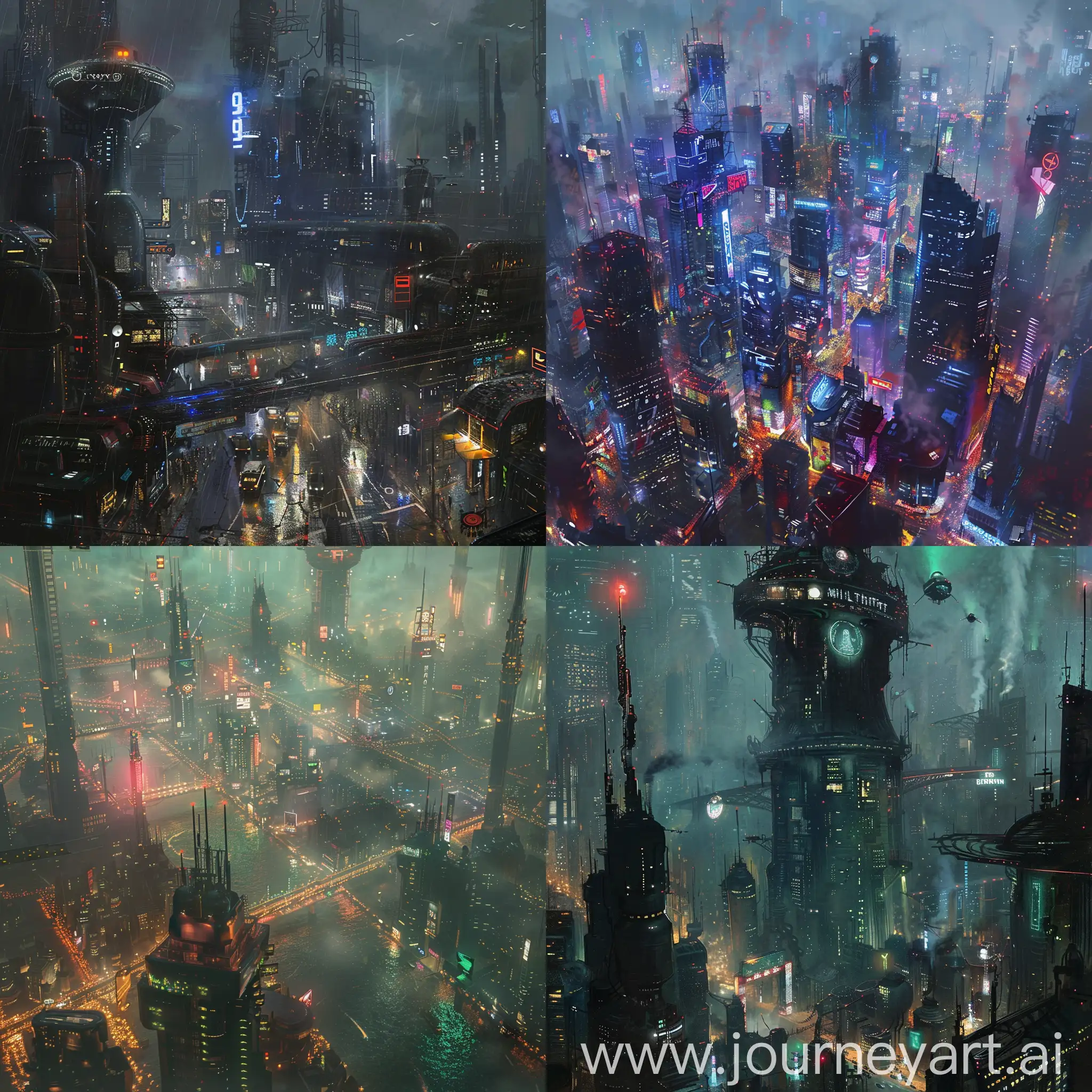 Futuristic-Cyberpunk-Cityscape-by-William-Turner