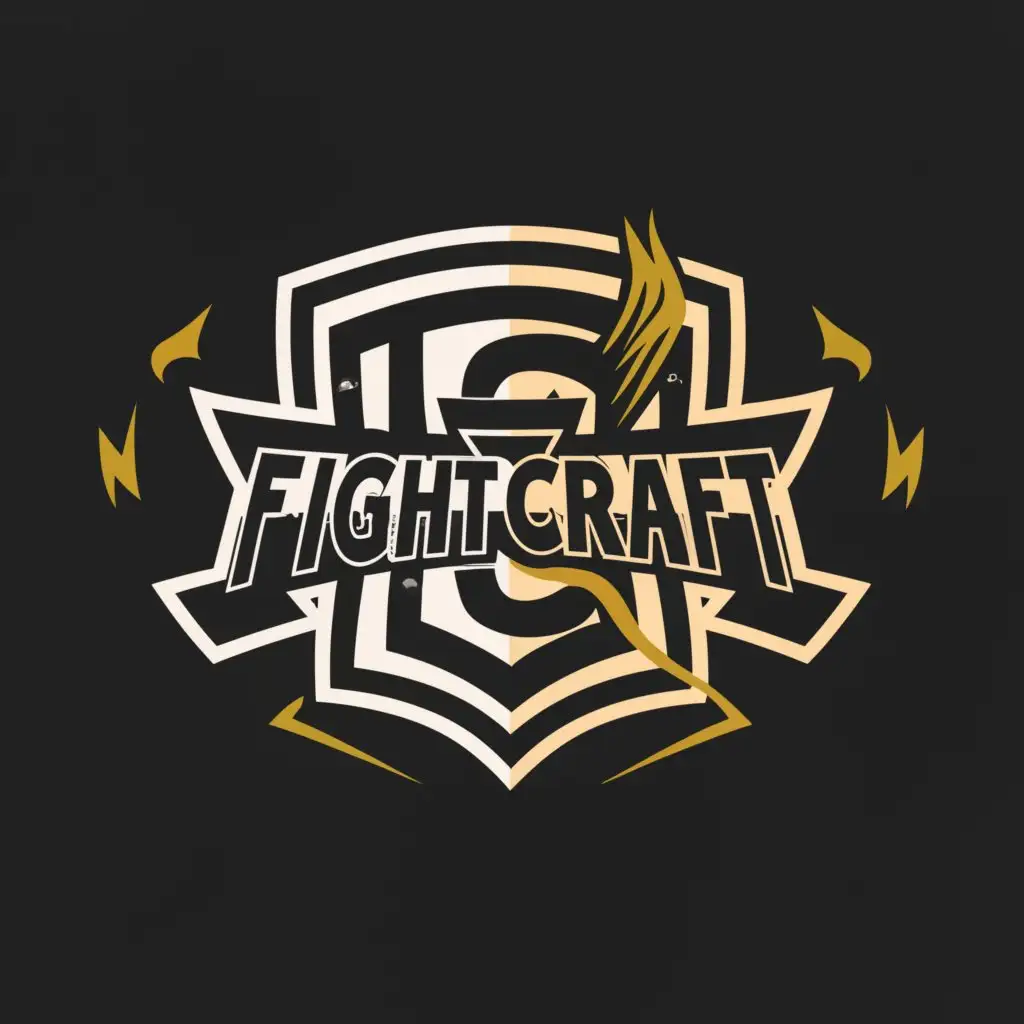 a logo design,with the text "FightCraft", main symbol:FC,Moderate,be used in Sports Fitness industry,clear background