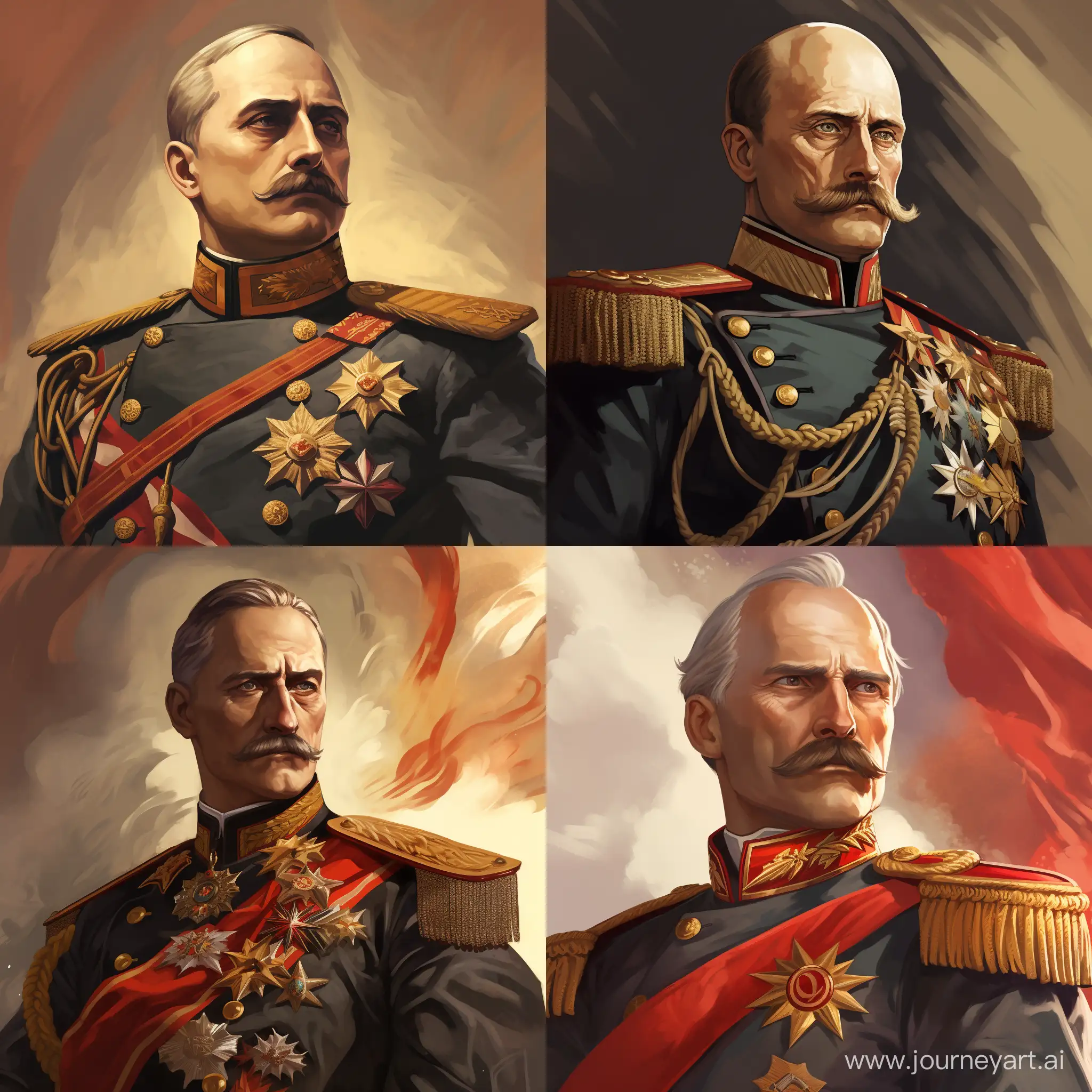 Political-Portraiture-Putin-in-the-Style-of-the-Great-Kaiser