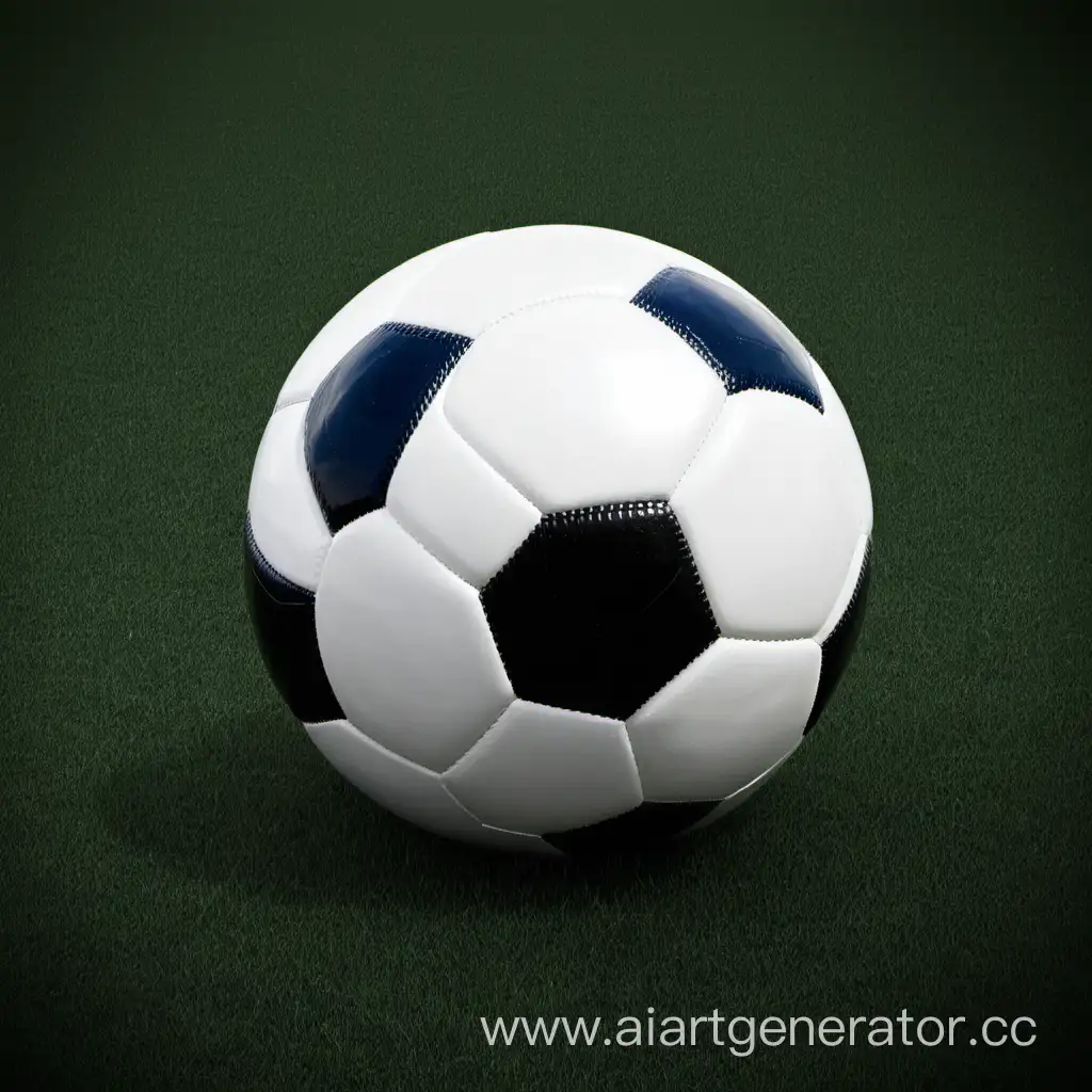 Vibrant-Soccer-Ball-on-Green-Grass-Field
