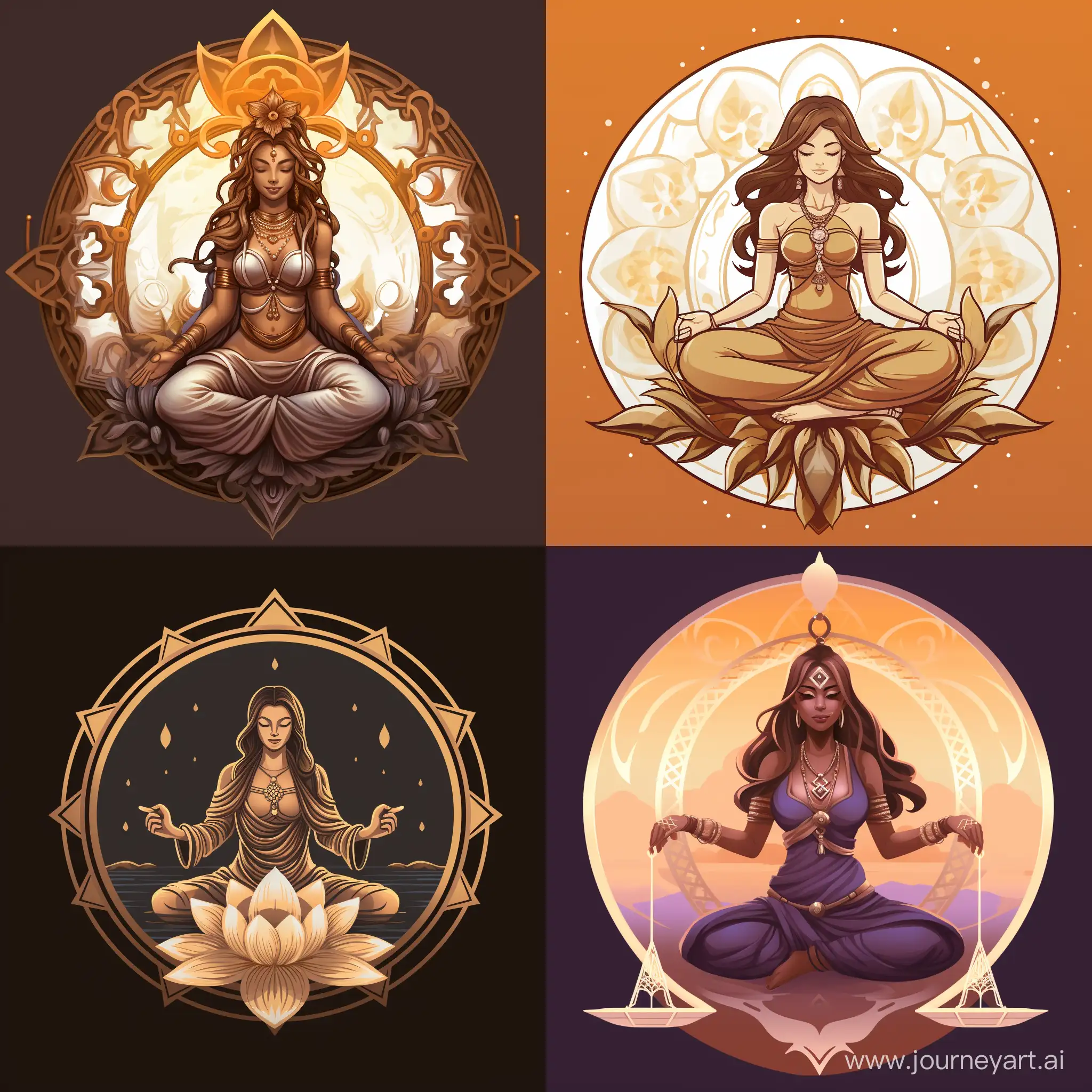Moonstone-Adorned-Priestess-in-Lotus-Pose-Divine-Elegance-and-Spiritual-Grace