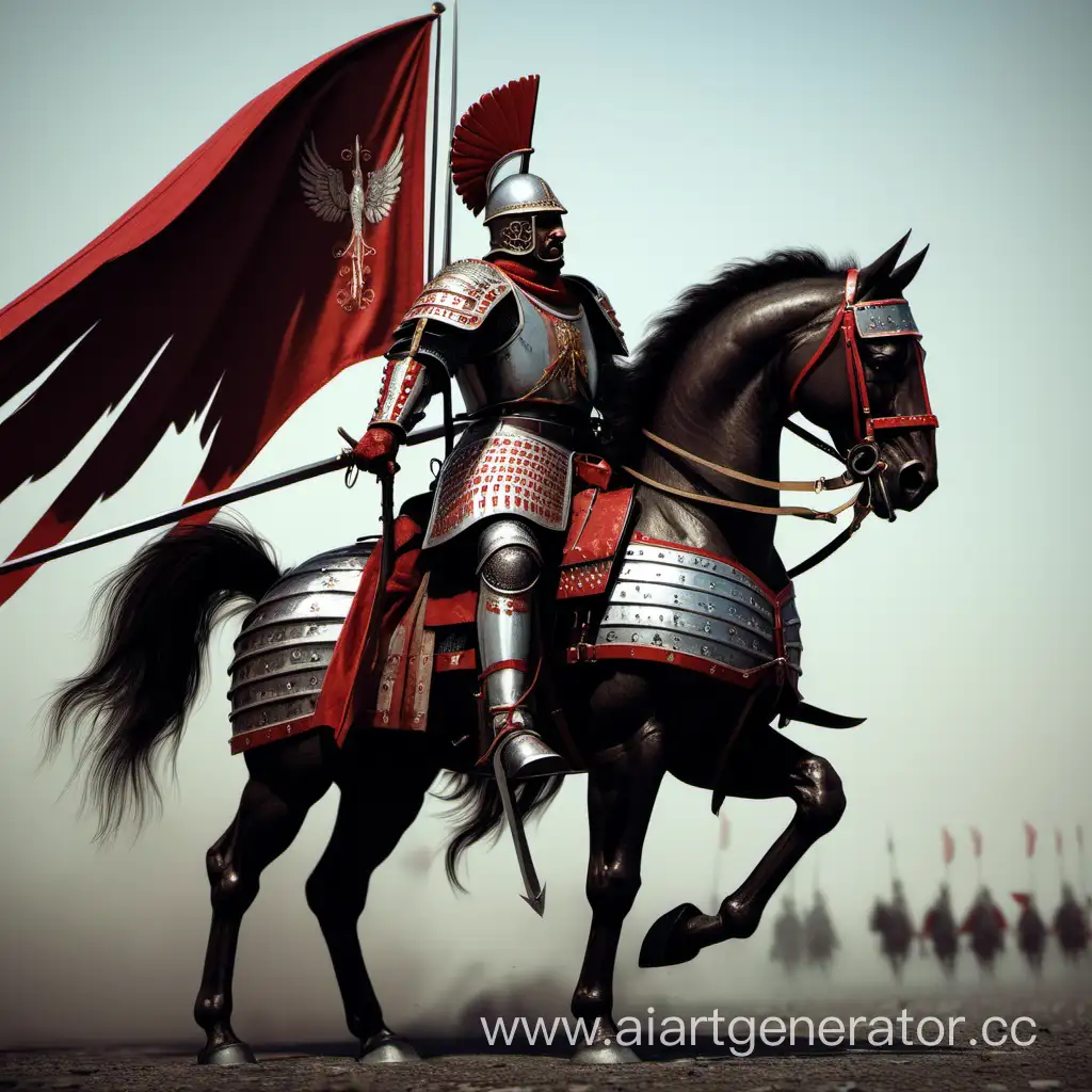 Majestic-Winged-Hussar-Warrior-Riding-Into-Battle