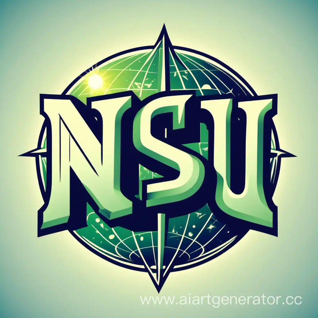 Futuristic-Earth-Science-Emblem-with-NSU-ONZ-RAN-Letters