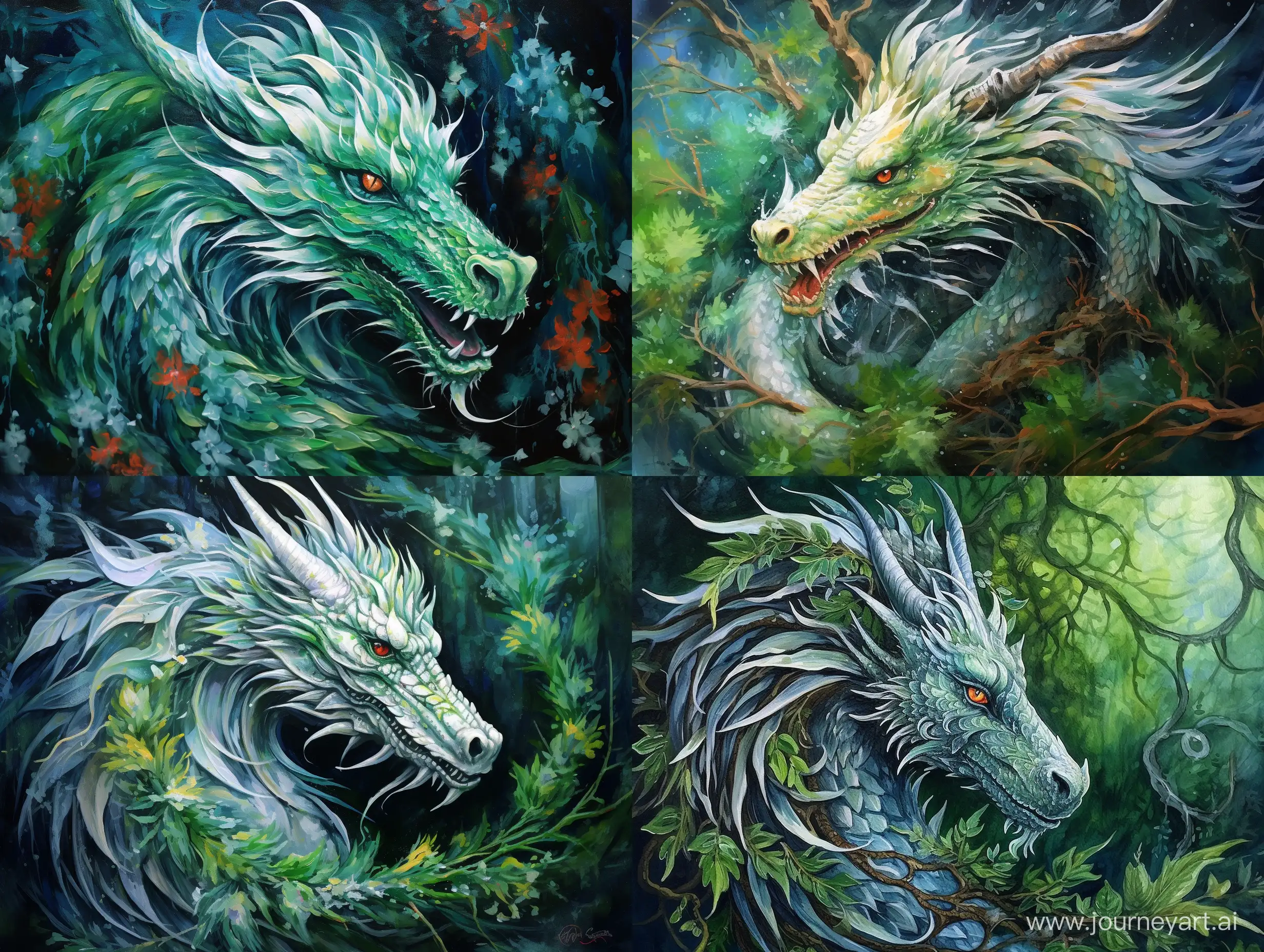 Majestic-Green-Dragon-Painting-Symbol-of-New-Year-in-Vibrant-Acrylic-Colors