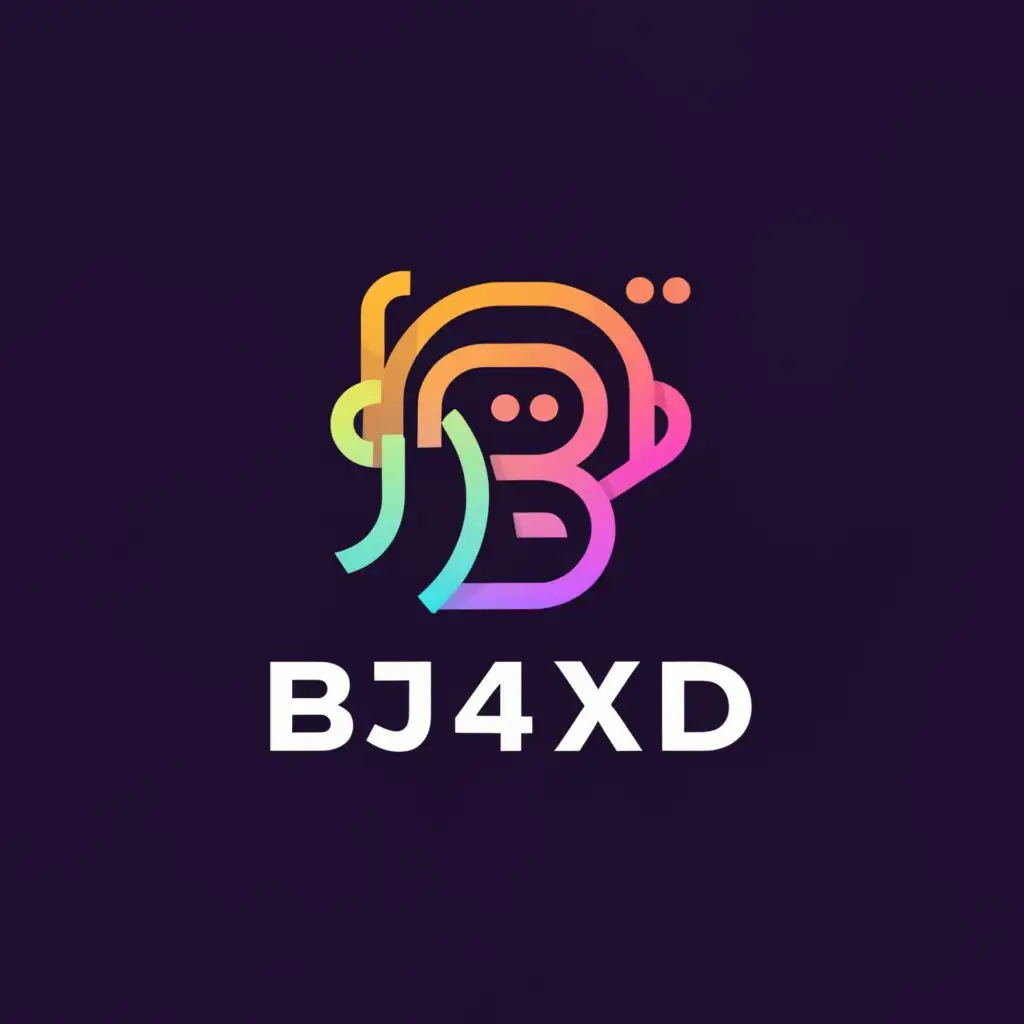 LOGO-Design-For-bj4xd-Sleek-Text-with-Cam-Girl-Symbol-on-Clear-Background