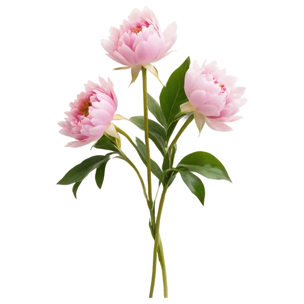 Exquisite-Pink-Peony-Flower-Bouquet-PNG-Elevate-Your-Designs-with-Stunning-Floral-Art