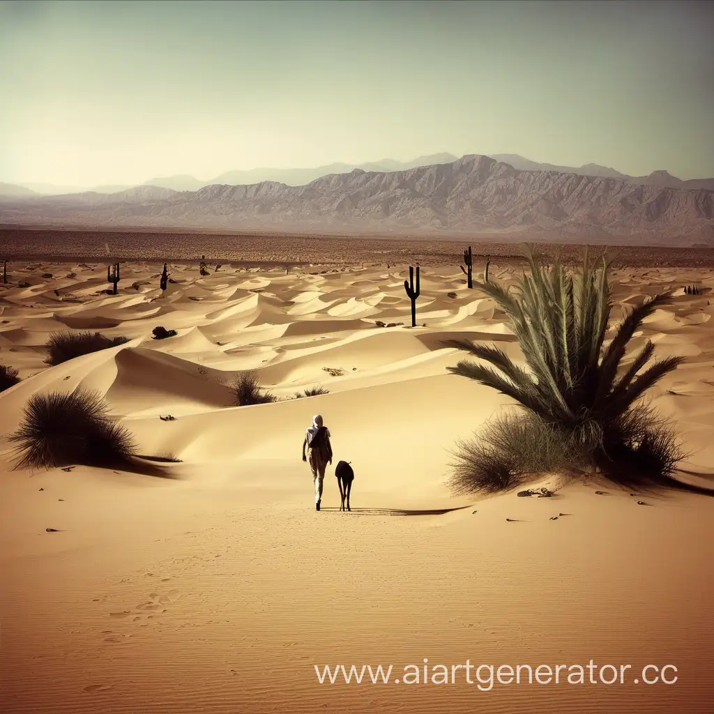 Solitary-Wanderer-in-the-Desert-Sands