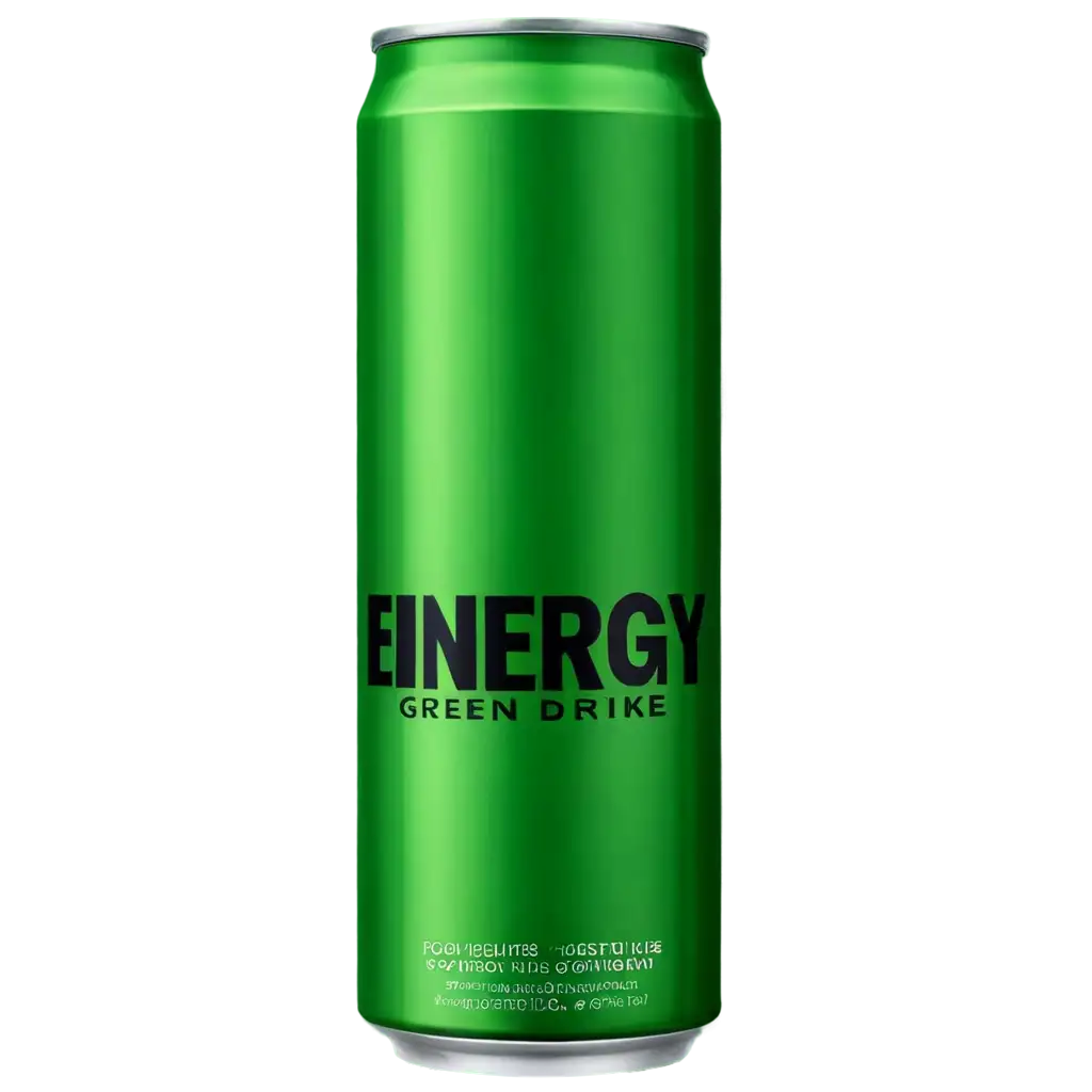 Vibrant Green Energy Drink PNG Refreshing Visual for ThirstQuenching ...