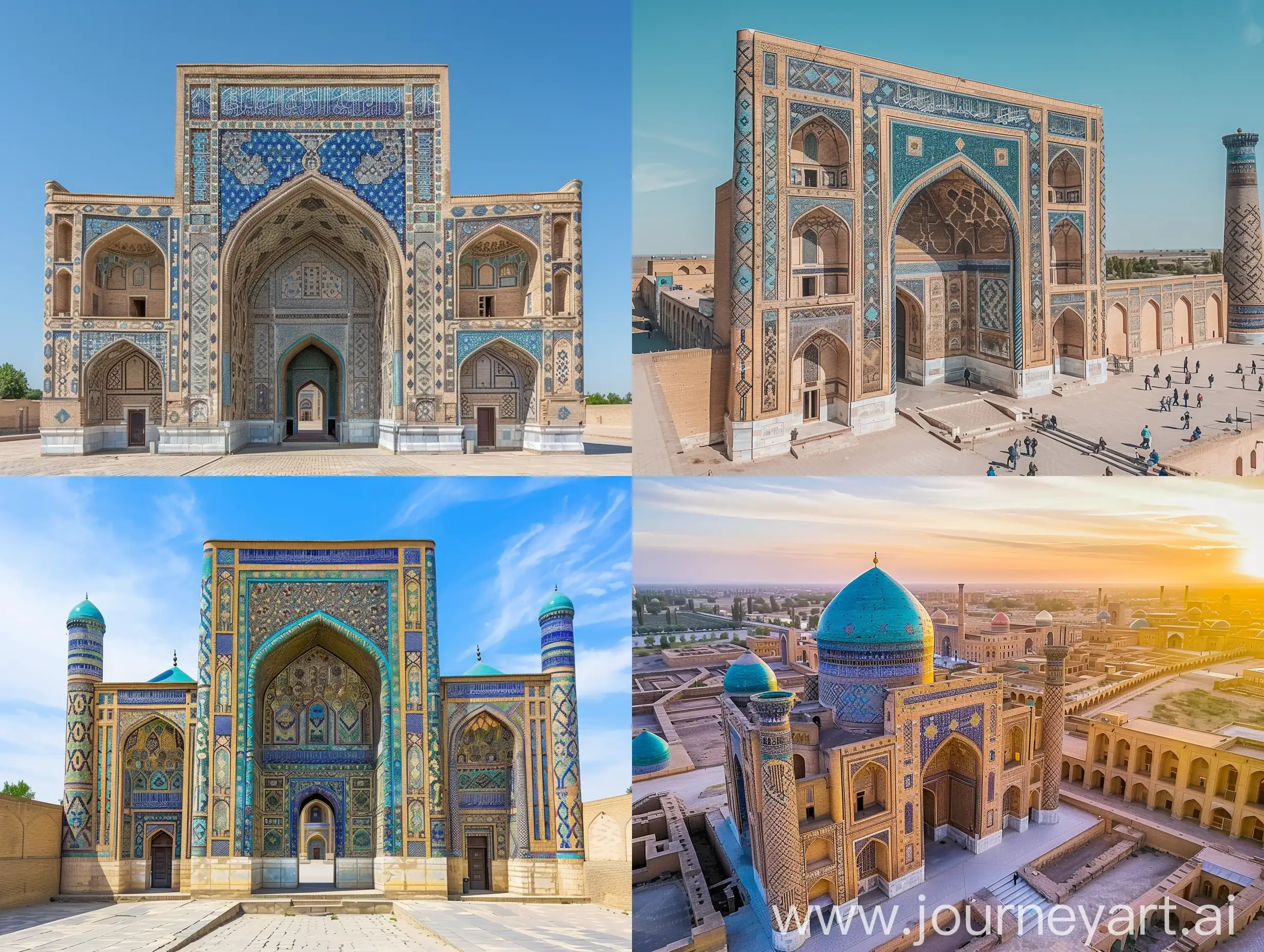 Vibrant-Uzbekistan-Landscape-with-Architecture-in-43-Aspect-Ratio