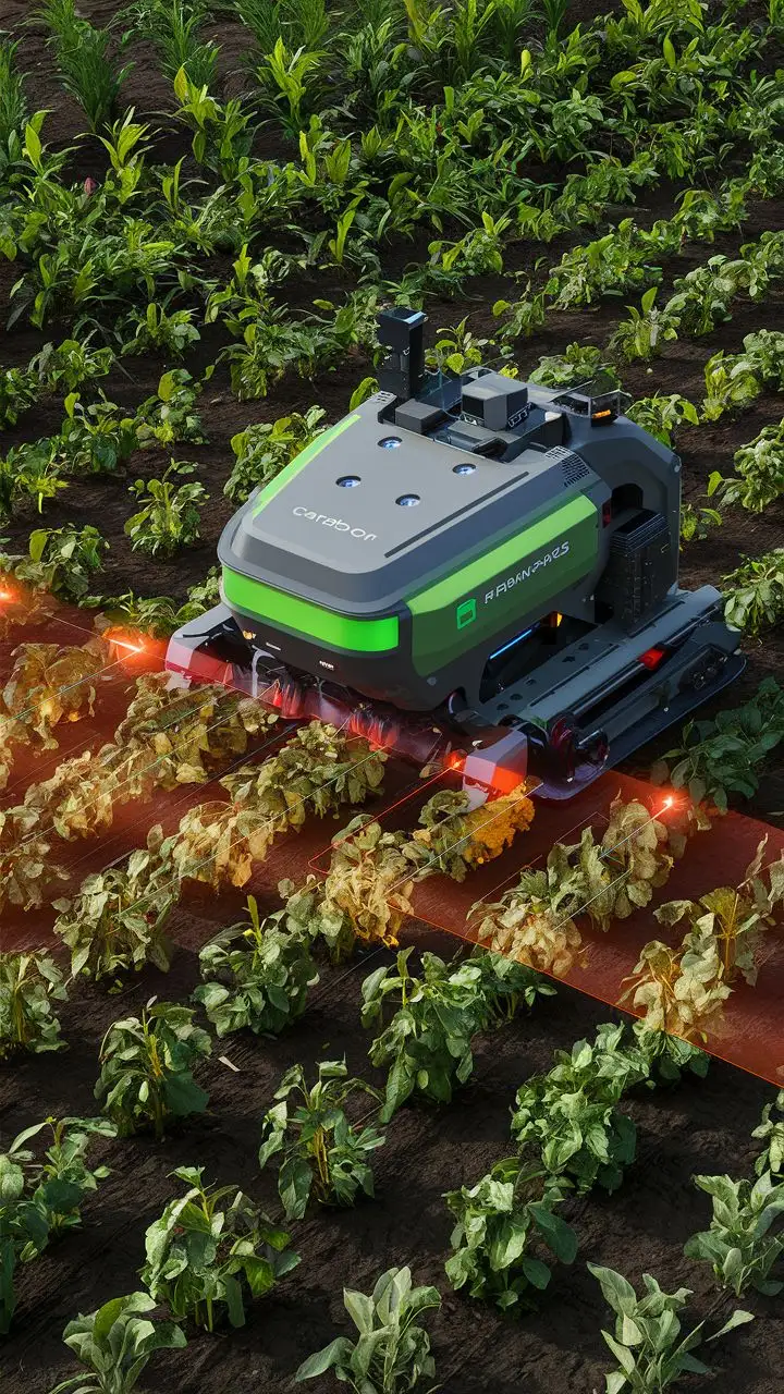 Carbon Robotics Autonomous Weeder - Laserweeding in Multiple Crops