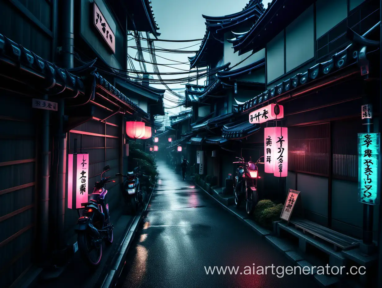 cyberpunk kyoto