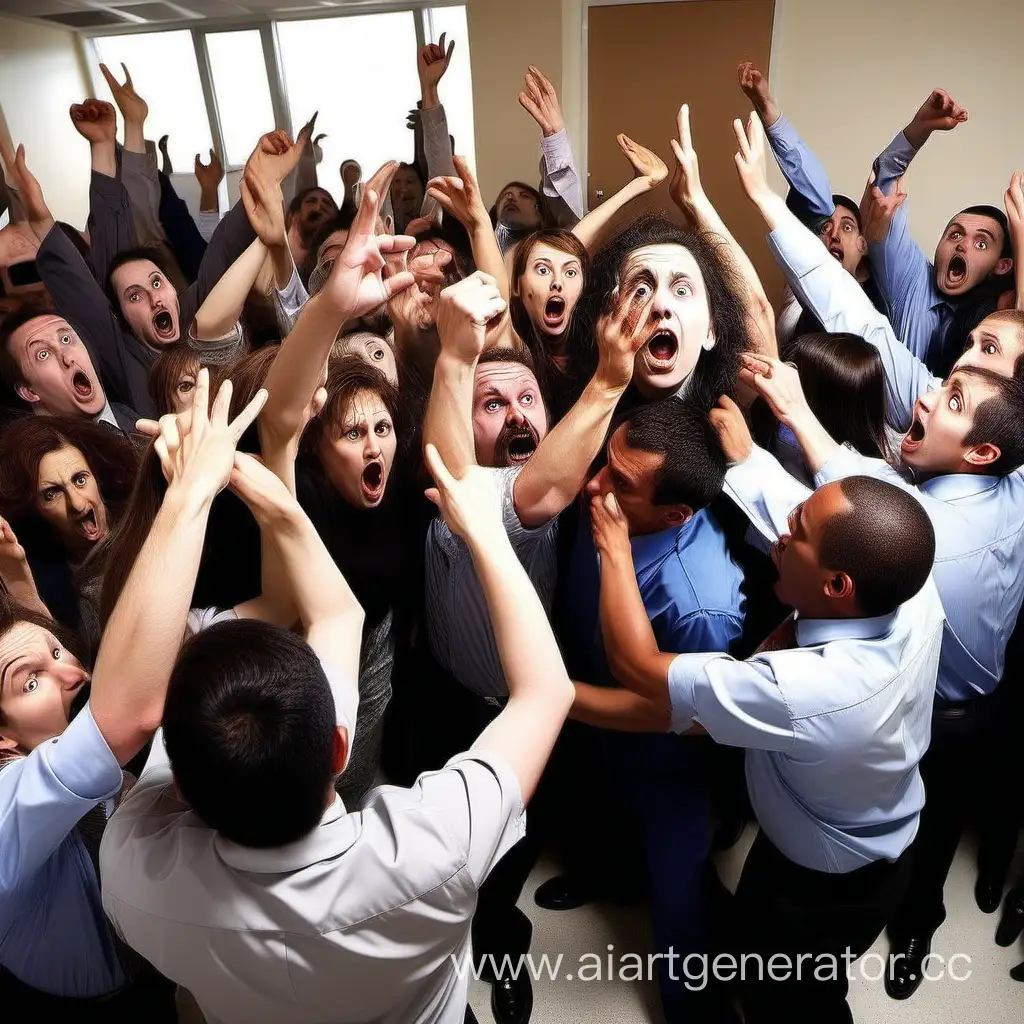 Busy-Waitstaff-Managing-Chaotic-Orders-in-a-Restaurant