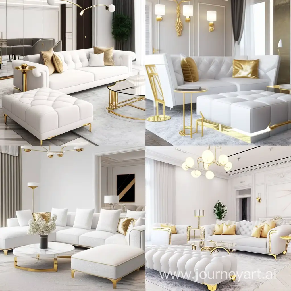 Contemporary-White-Sofa-with-Elegant-Brass-Accents-and-Stylish-Room-Decor