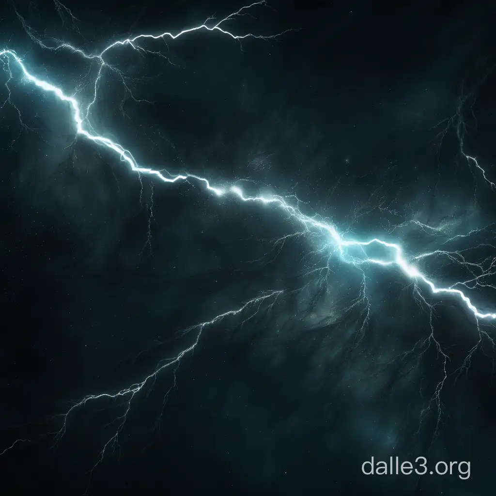 abstract dark space texture with light lightning