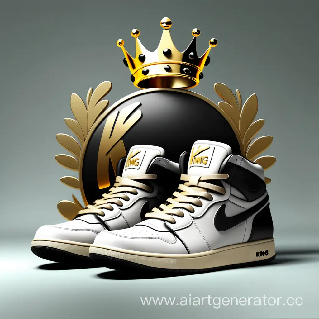 Vibrant-Logo-Sneakers-Display-at-King-Shoe-Store