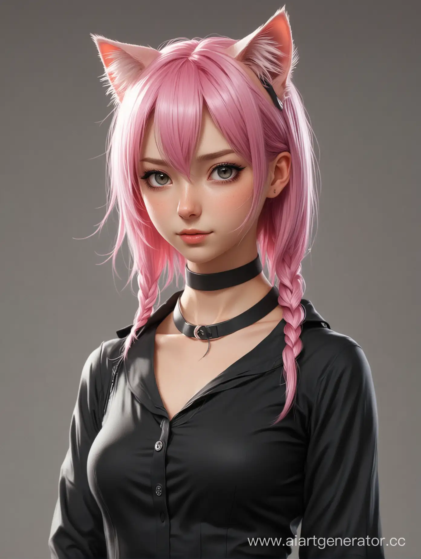 Anime-Girl-with-Pink-Hair-and-Cat-Accessories-in-4K-Realism