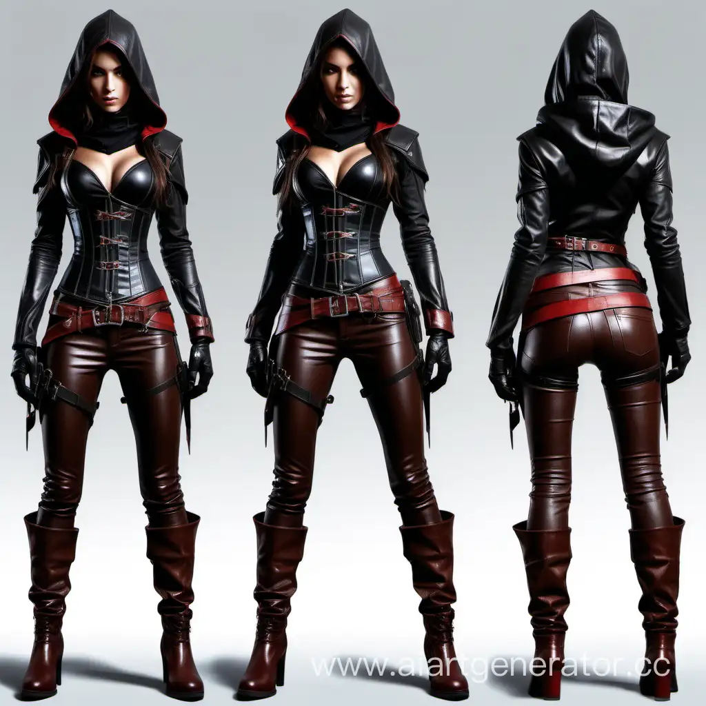 Mysterious-Female-Assassin-in-Striking-Leather-Attire