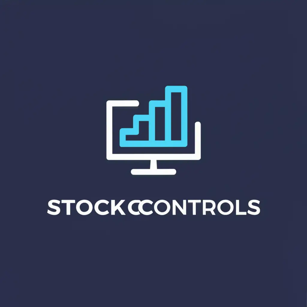 a logo design,with the text "Stockcontrols", main symbol:Online Inventory management system,Moderate,be used in Internet industry,clear background