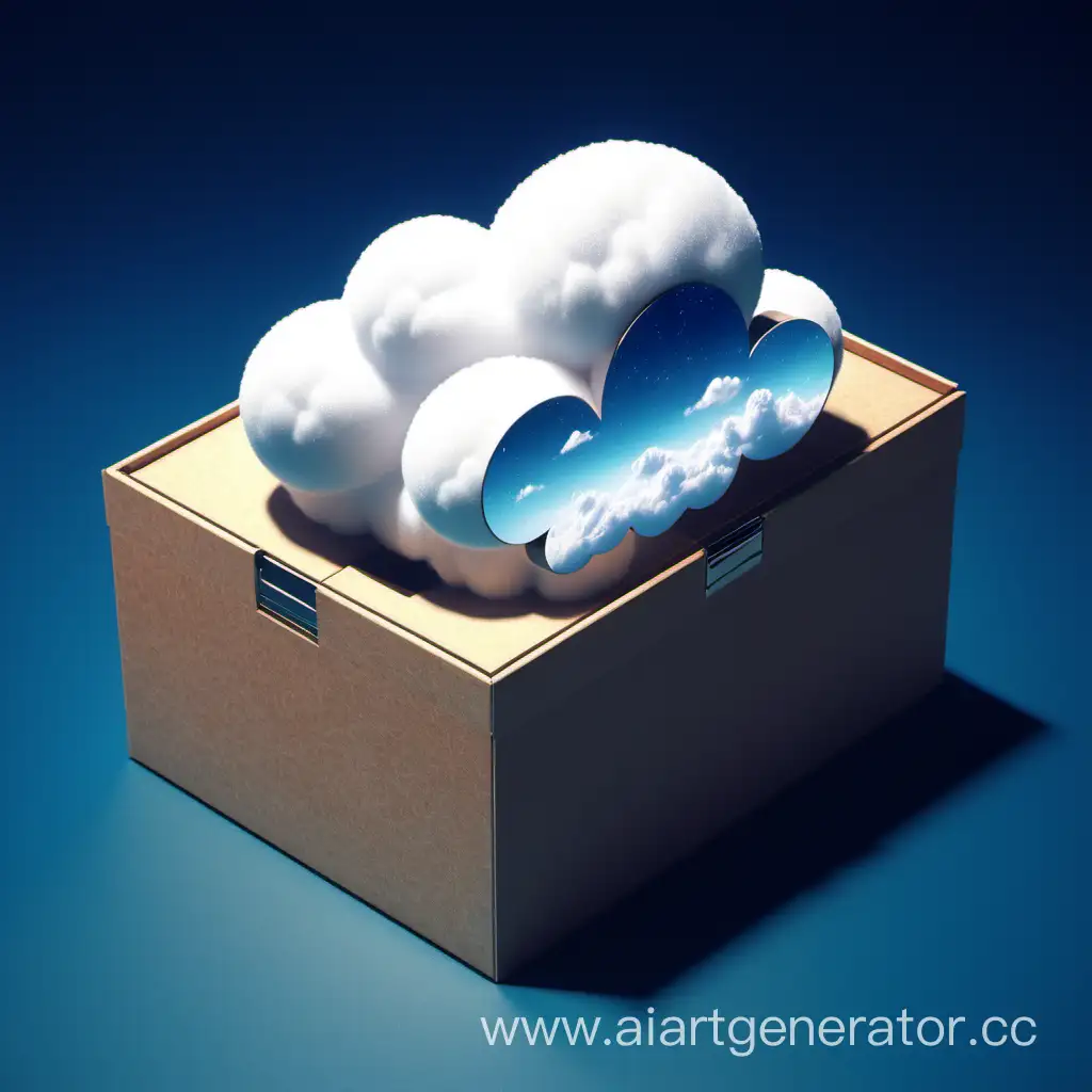 Enchanting-Magic-Box-Floating-in-the-Clouds