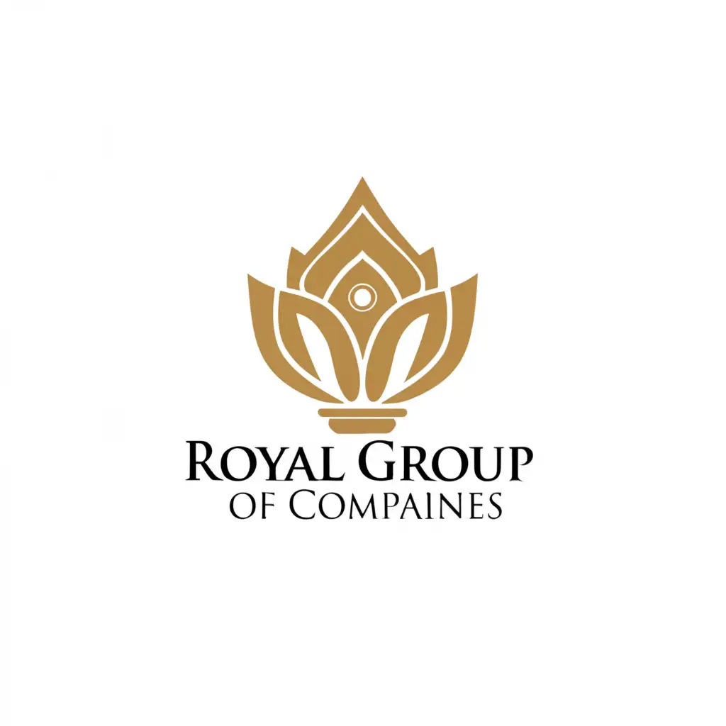 Logo-Design-for-Royal-Group-of-Companies-Balaji-Symbol-on-a-Moderate-Clear-Background