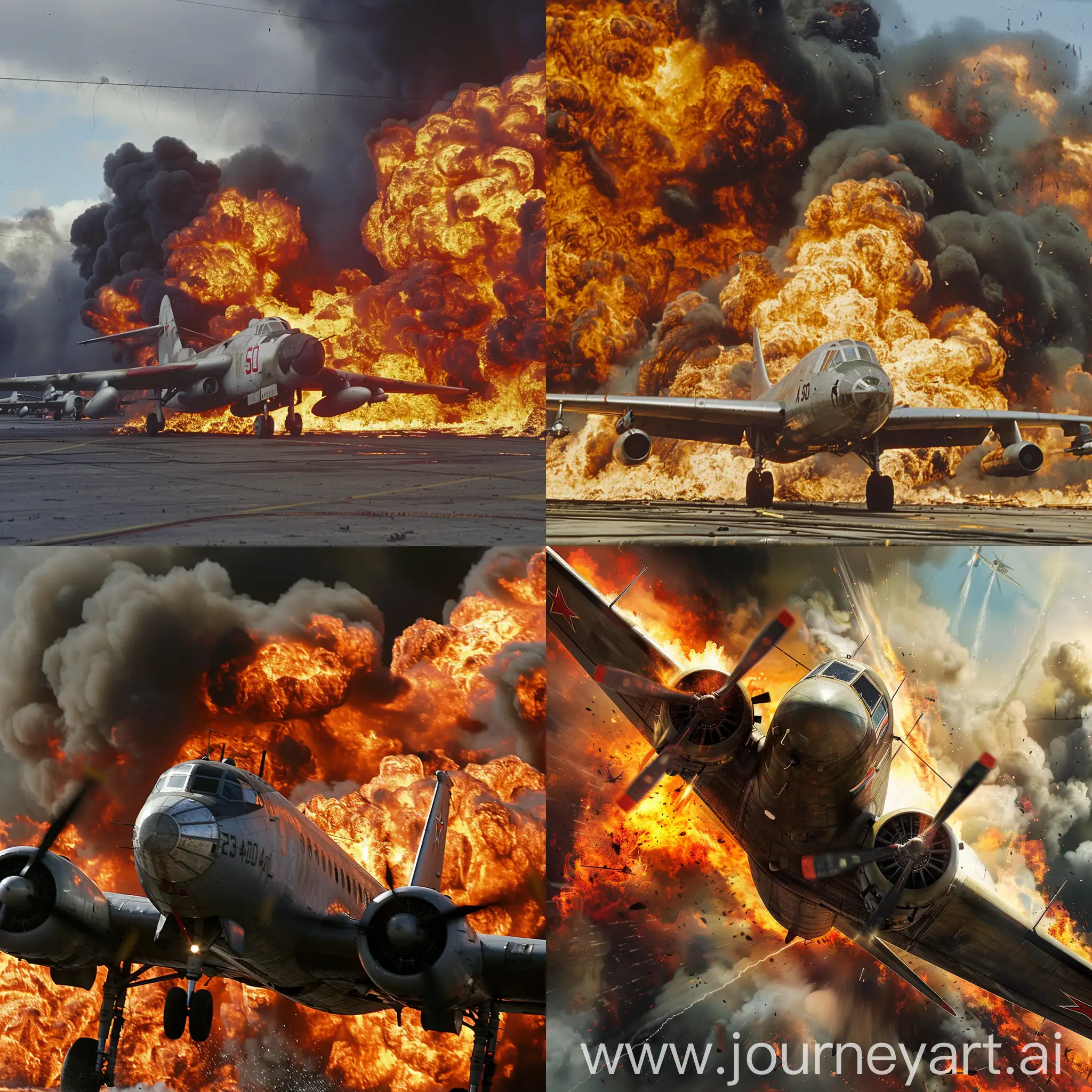 Москва, Пожар, Самолёт А-50, Взрыв