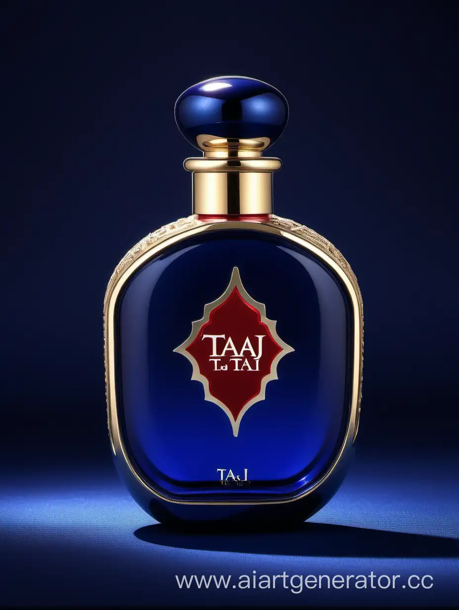 Luxurious-Dark-Blue-Red-and-White-Double-Layers-Perfume-with-Elegant-Zamac-Cop