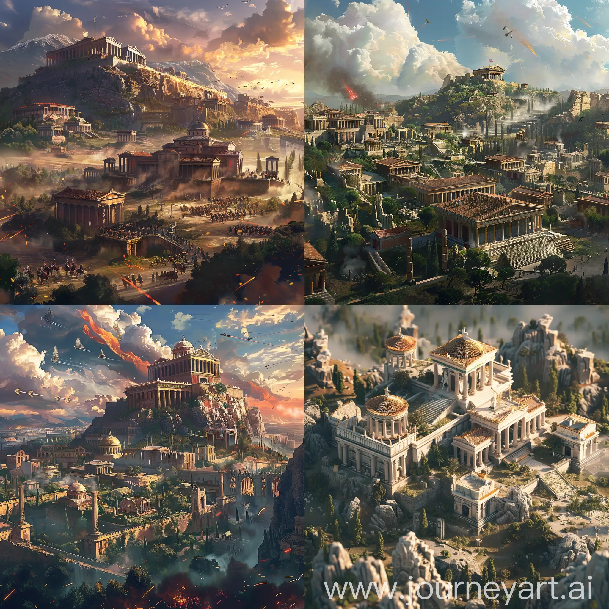 Ancient-Greek-Palaces-and-Battlefields-Artwork