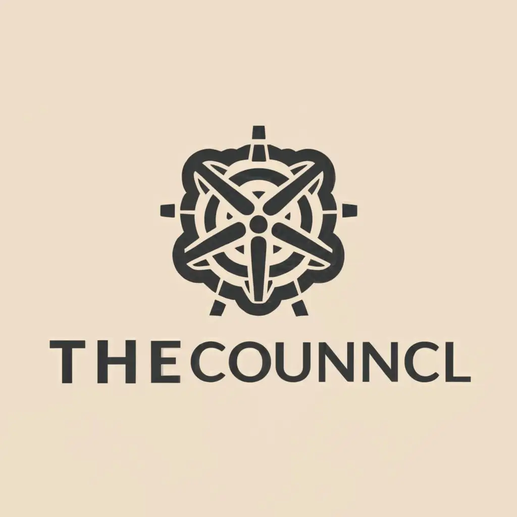 a logo design,with the text "The council", main symbol:Caution,complex,be used in Legal industry,clear background