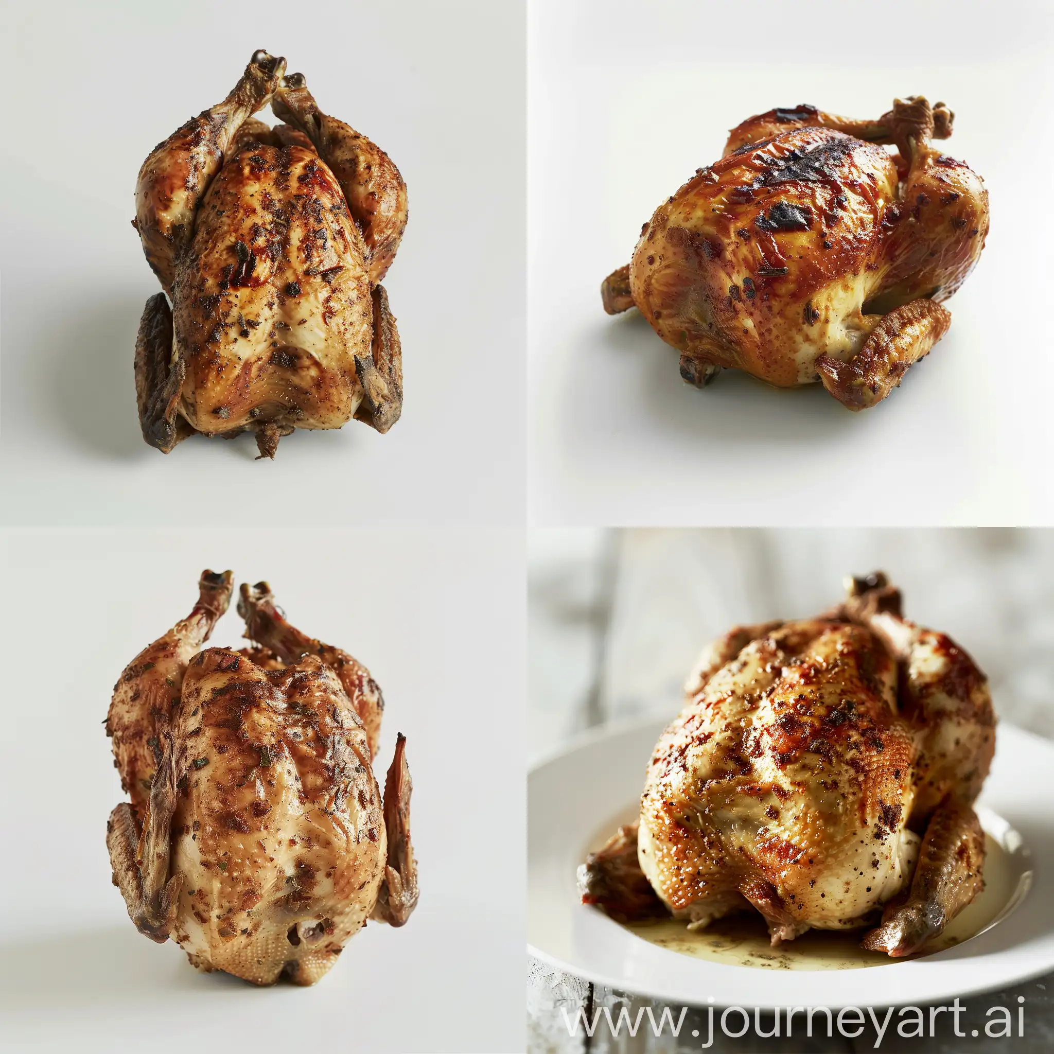 Succulent-Chicken-Roast-Photography-Exquisite-Editorial-Shot-with-Depth-of-Field-and-Bokeh