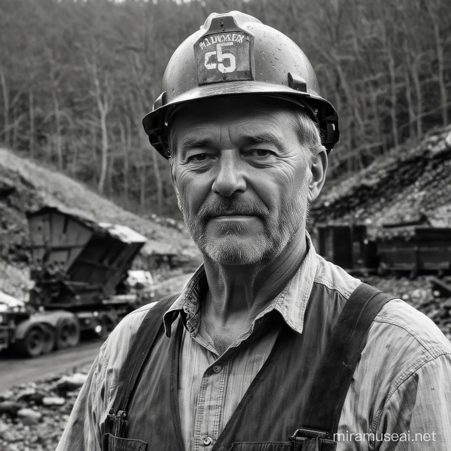 the most powerful coal mine owner in the Appalachian mountains in his late 50s