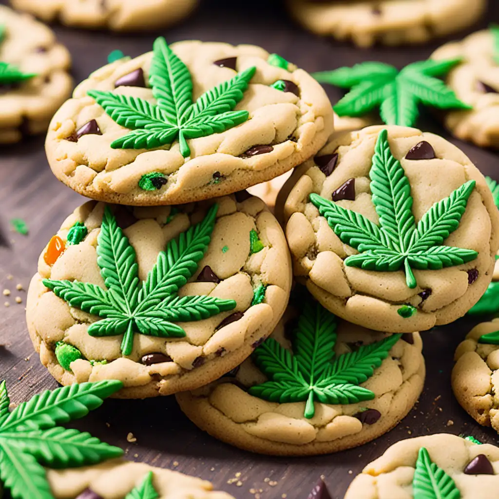 Create a delicious weed edible cookie