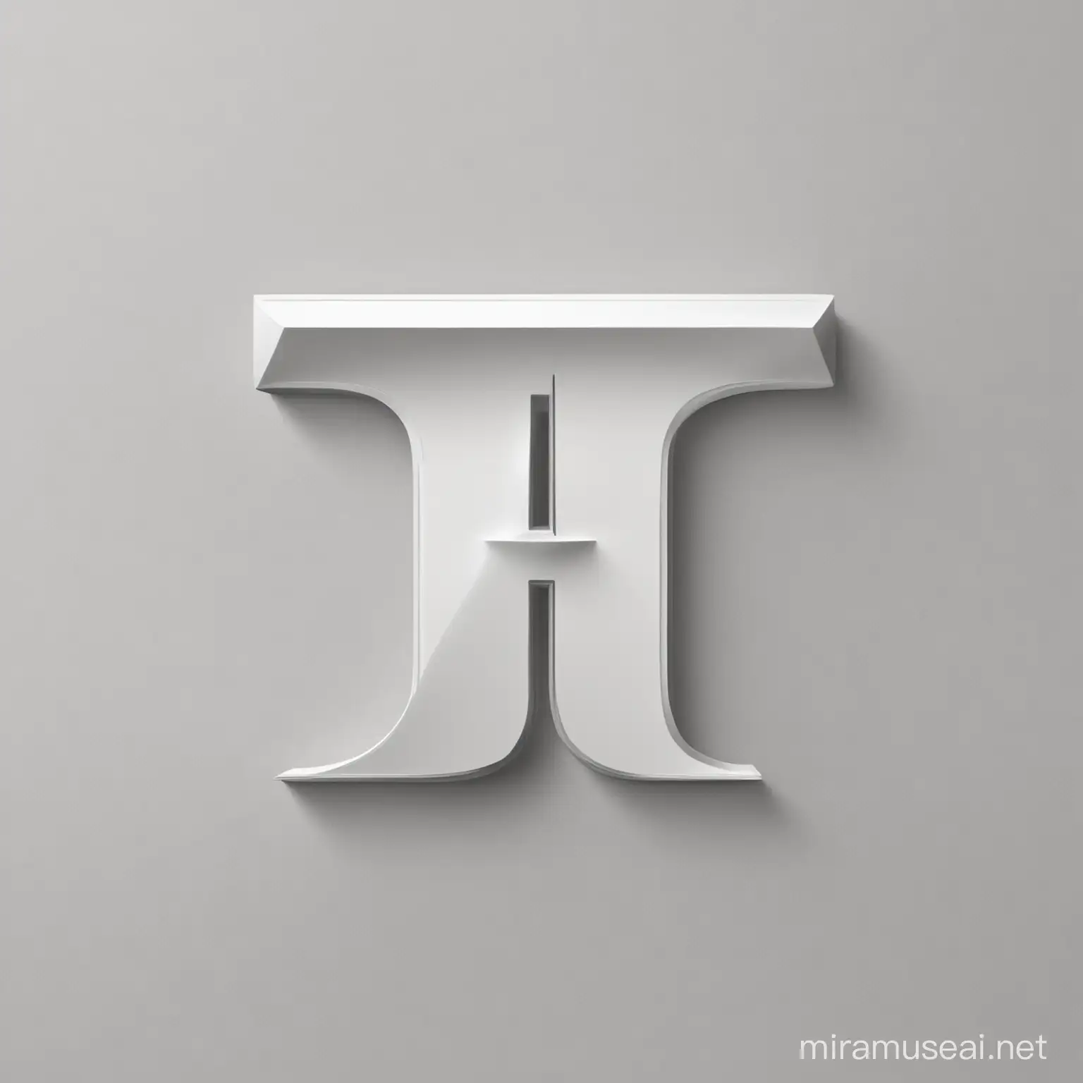 Custom Logo Design Featuring a Uniquely Styled Letter T