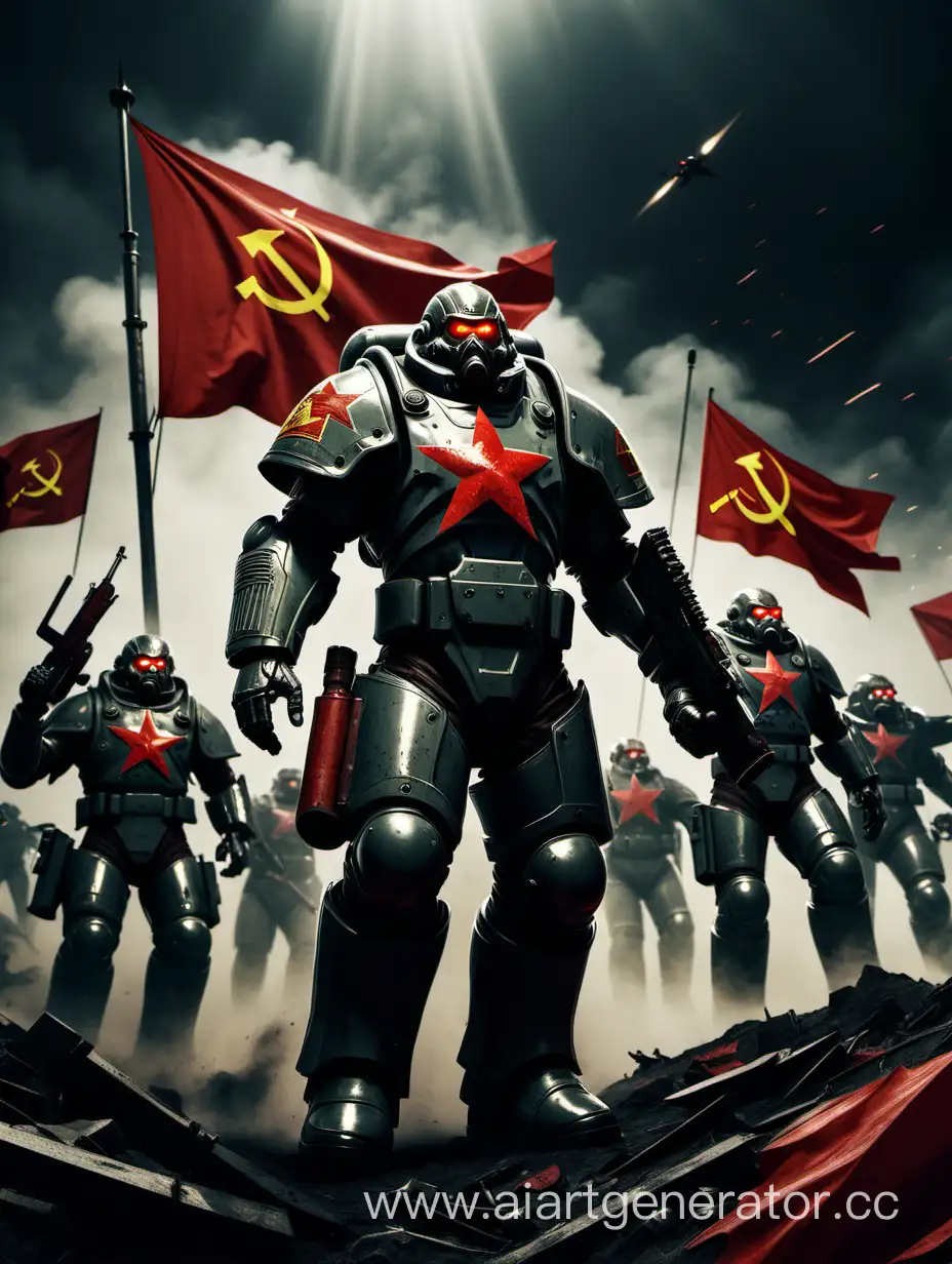 Triumphant-USSR-Power-Armor-Commander-Leading-Forces-to-Victory