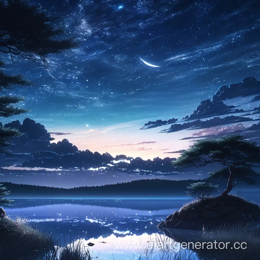 Starry-Anime-Night-Sky-Captivating-Beauty-in-8K-Resolution