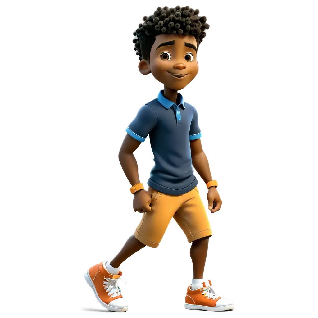 Vibrant-PNG-Cartoon-Illustration-of-a-10YearOld-Black-Boy-Enhancing-Online-Visibility-with-HighQuality-Graphics