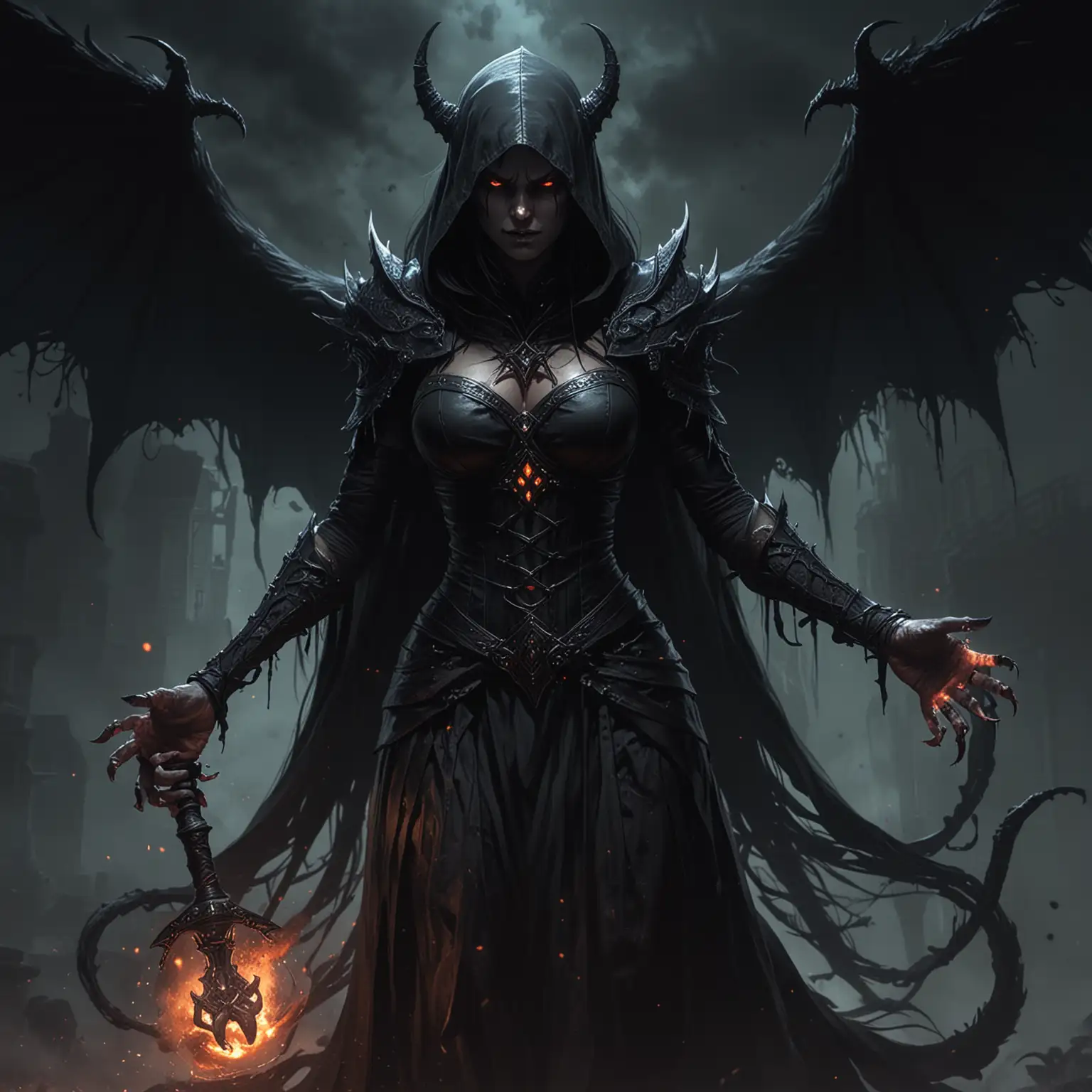 Dark Empress Sovereign of Shadow Creatures
