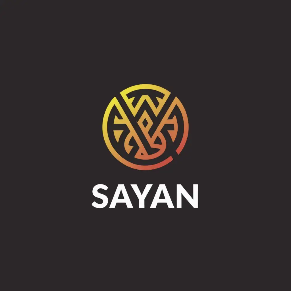 LOGO-Design-for-Sayan-Bold-Text-with-Dark-Symbol-on-a-Clear-Background