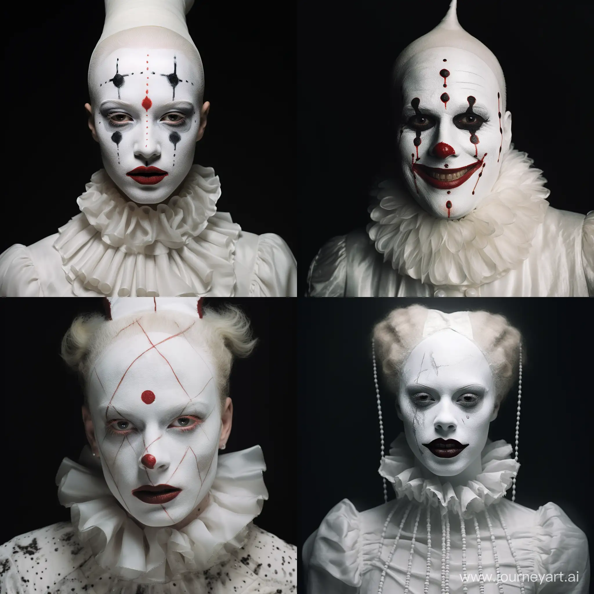 Eerie-White-Pierrot-Clown-in-a-11-Aspect-Ratio