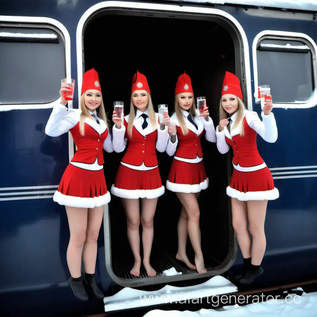 Russian-Railways-New-Year-Celebration-in-Frosty-Carriage