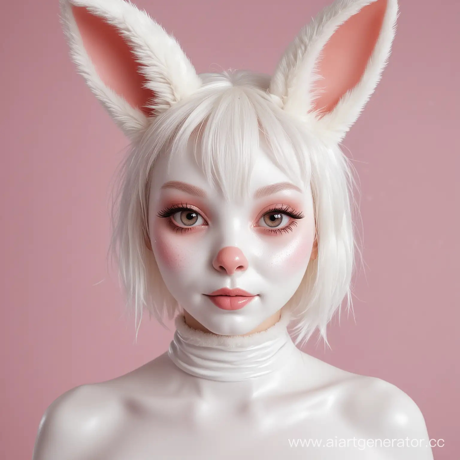 DisneyStyle-Cartoon-of-a-Furry-Girl-Rabbit-with-Latex-Skin