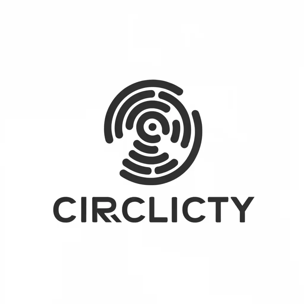 a logo design,with the text "Circlicity", main symbol:Circle,Moderate,be used in Entertainment industry,clear background