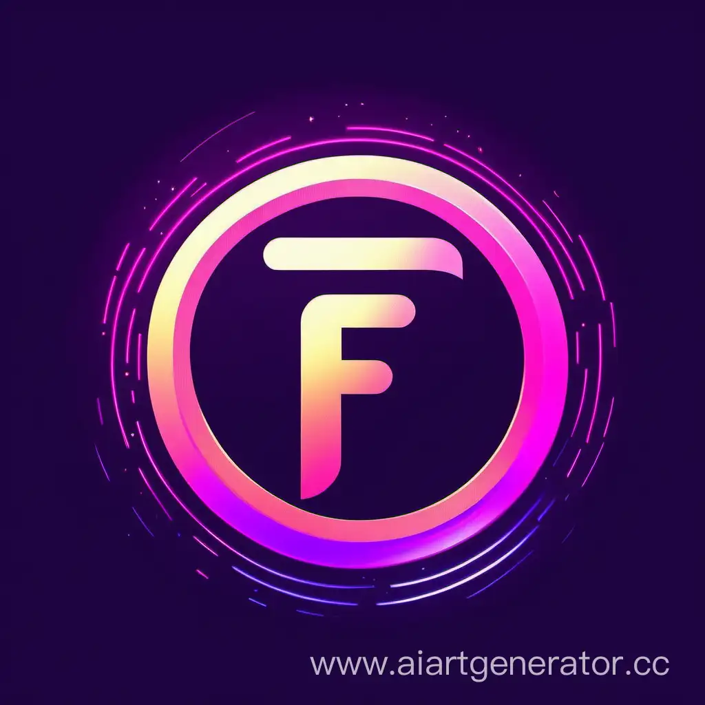 Retro-Vector-Game-Logo-with-Letter-F