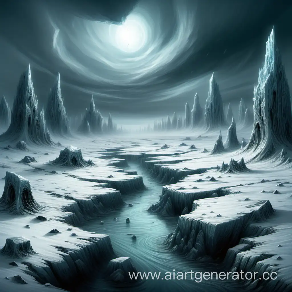 Eerie-Tundra-Fantasy-Mystical-Fiction-Landscape-with-a-Horror-Twist