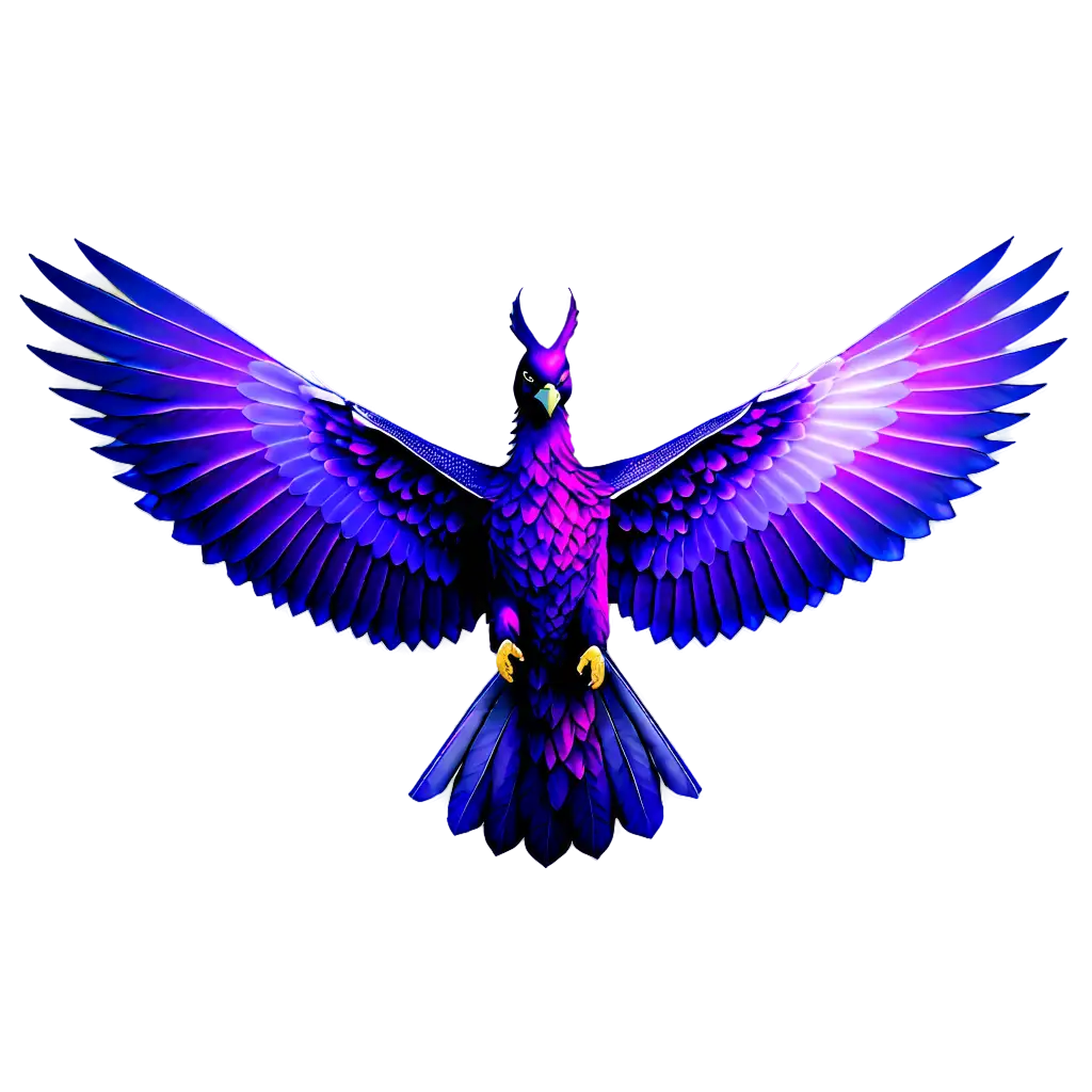 Exquisite-PNG-Rendering-Unveiling-the-Majestic-Purple-Phoenix
