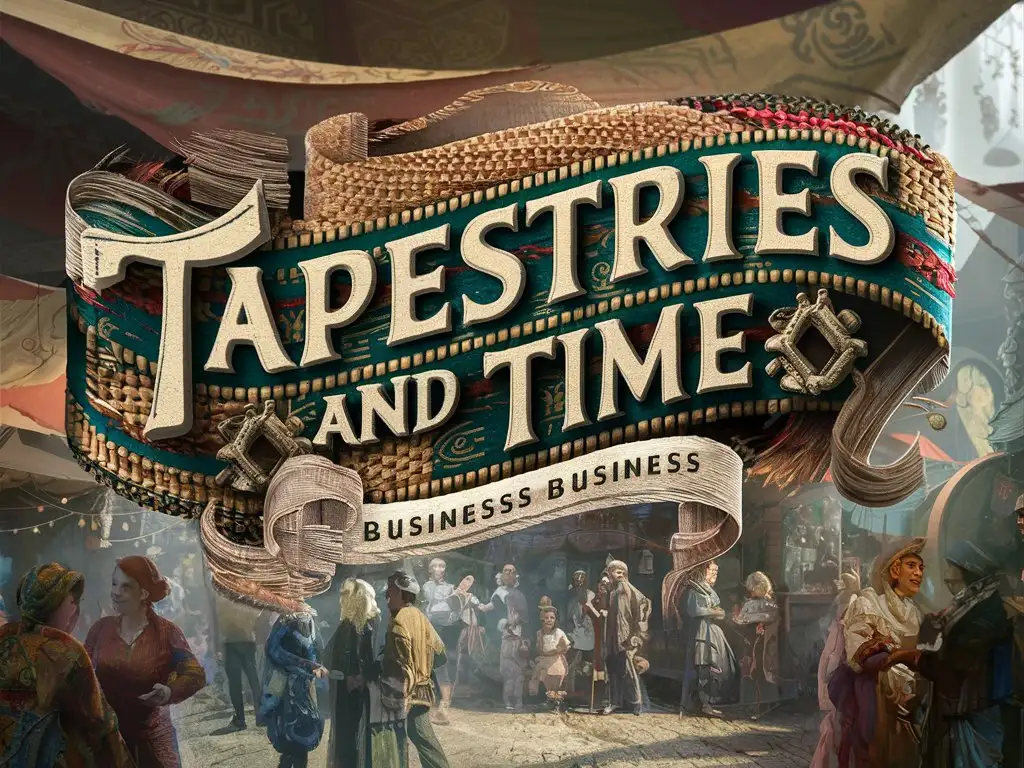 Vibrant Tapestries Adorn Timeless Business Banner